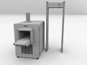 security scanner 3D Model