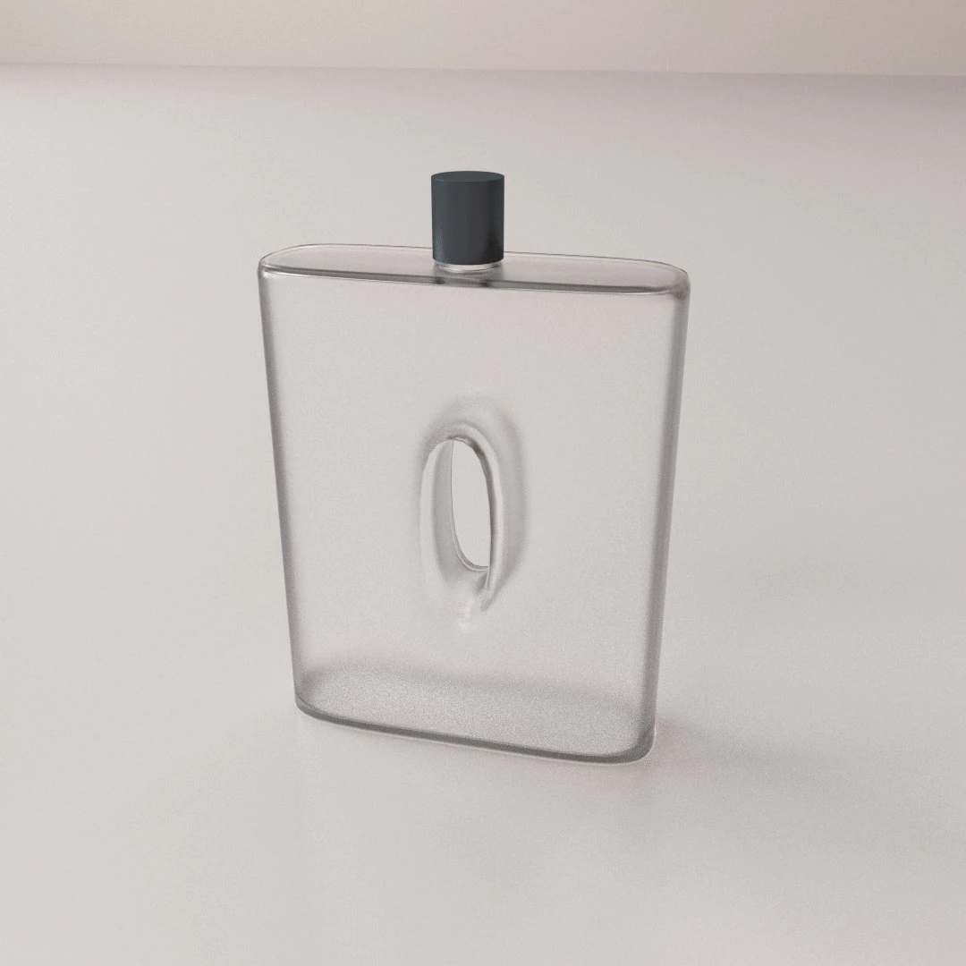 water bottle 3D Model .c4d .max .obj .3ds .fbx .stl .blend 