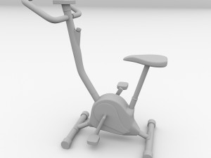 stationary bike 3D Модель