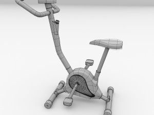 stationary bike 3D Модель