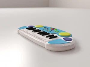 electronic keyboard toy 3D Model