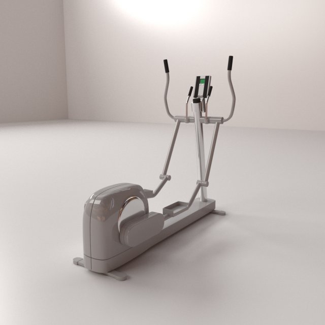 cross trainer Model 3D .c4d .max .obj .3ds .fbx .stl .blend 