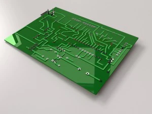 circuit board 3D Model
