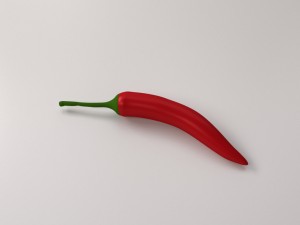chilli 3D Model