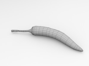 chilli Modelo 3D
