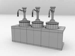 condiment dispenser v2 3D Модель
