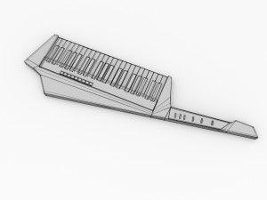 keytar 3D 모델