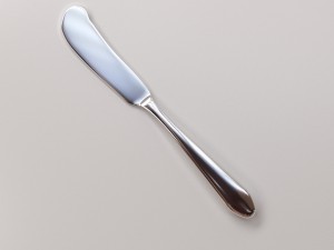 butter spread knife 3D Модель