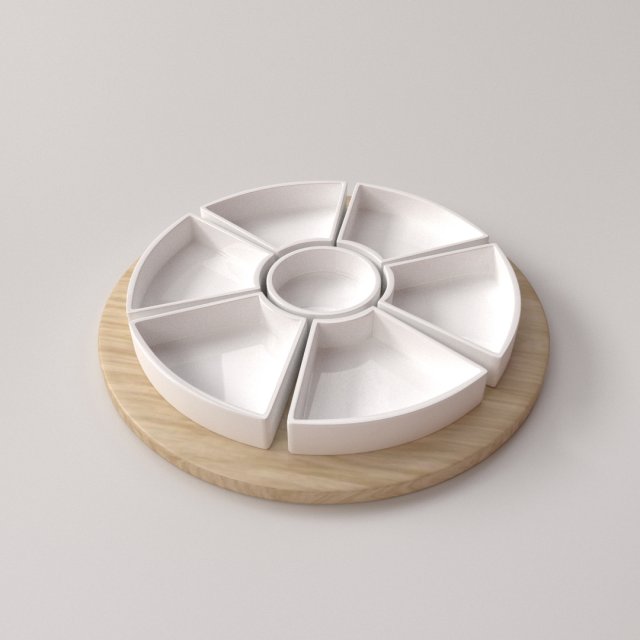 lazy susan v2 3D 模型 .c4d .max .obj .3ds .fbx .stl .blend 