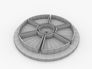 lazy susan v2 3D 模型