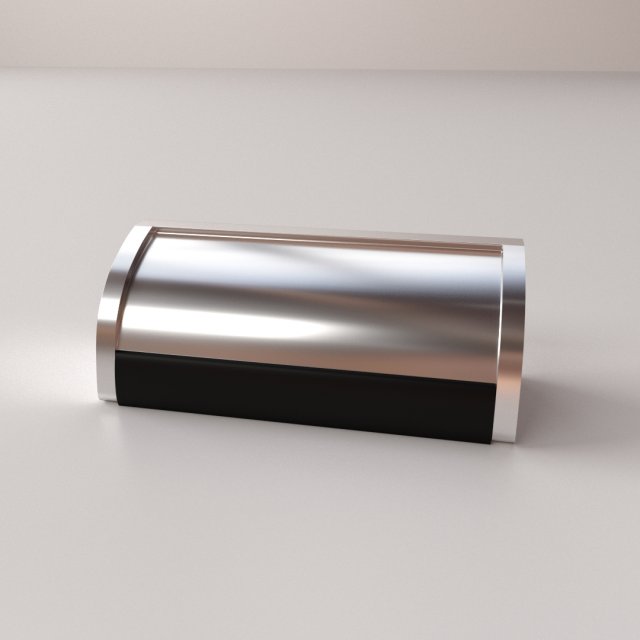 bread box v2 3D Model .c4d .max .obj .3ds .fbx .stl .blend