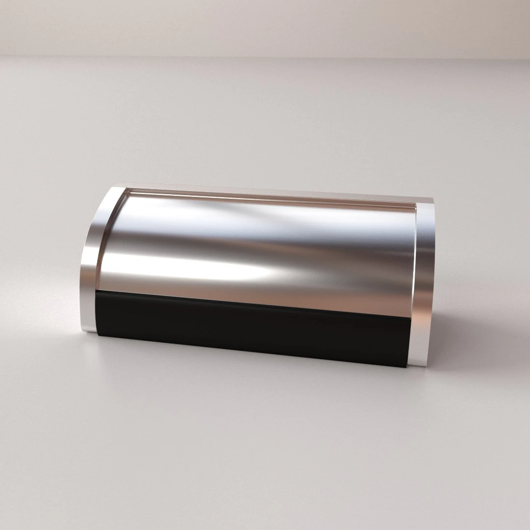 bread box v2 3D Model .c4d .max .obj .3ds .fbx .stl .blend 