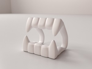 vampire fang 3D Model