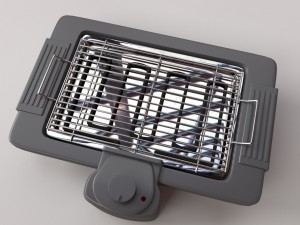 electric grill Modelo 3D