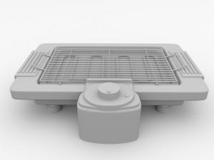electric grill Modelo 3D