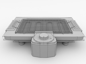 electric grill Modelo 3D