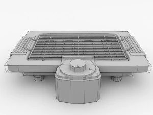 electric grill 3D Model