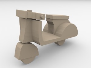 scooter 3D मॉडल