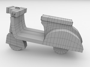 scooter 3D मॉडल