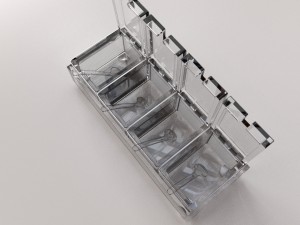 acryclic spice container Modelo 3D
