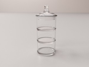 acrylic spice container v2 3D Model