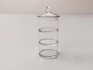 akrylowy pojemnik na przyprawy v2 Model 3D