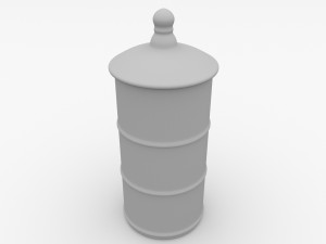 acrylic spice container v2 Modèle 3D