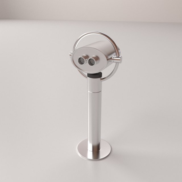 tower binocular 3D मॉडल .c4d .max .obj .3ds .fbx .stl .blend 