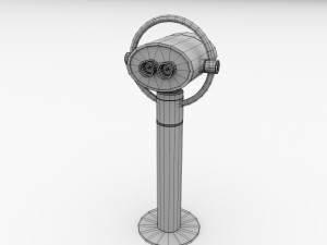 tower binocular 3D मॉडल