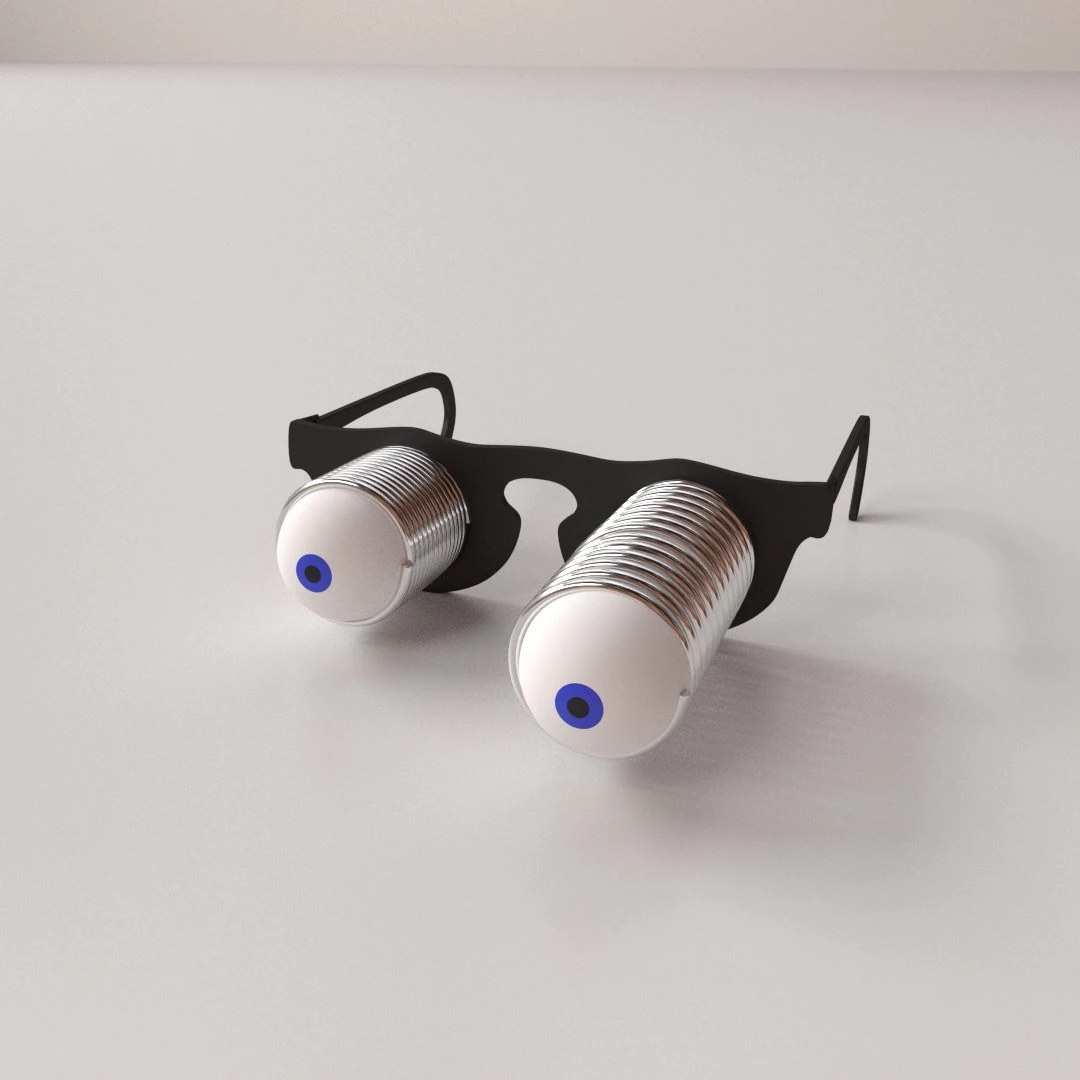 occhiali per bulbi oculari Modello 3D .c4d .max .obj .3ds .fbx .stl .blend