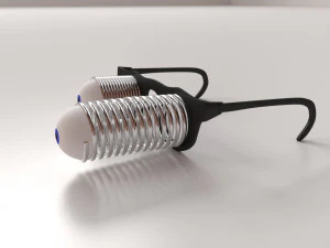 occhiali per bulbi oculari Modello 3D