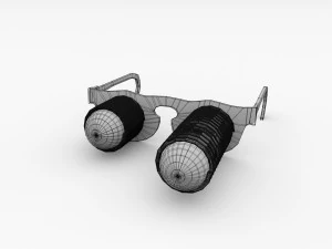 occhiali per bulbi oculari Modello 3D