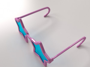 fashion eyeglasses 3Dモデル