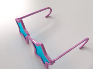 fashion eyeglasses 3D Model