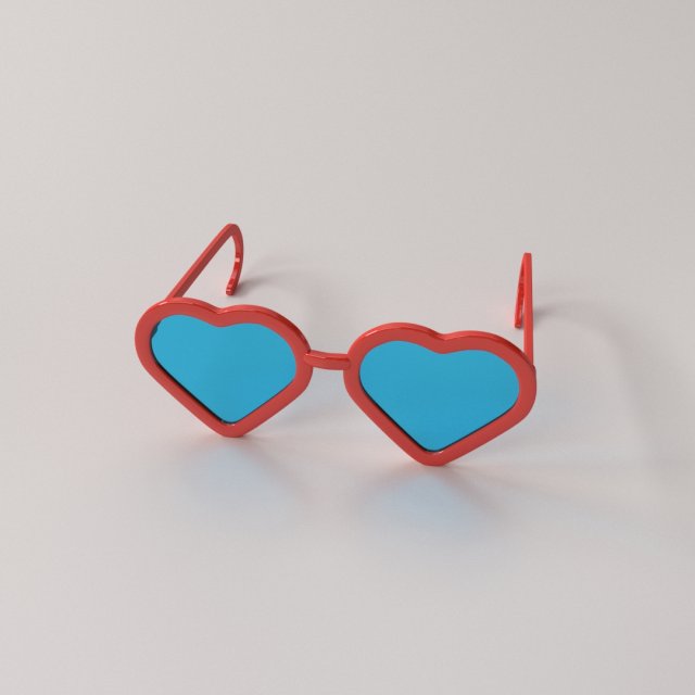fashion eyeglasses v2 Modelo 3D .c4d .max .obj .3ds .fbx .stl .blend 
