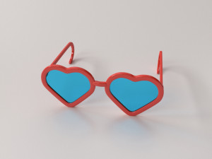 fashion eyeglasses v2 3D Model
