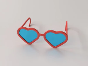 패션 안경 v2 3D 모델