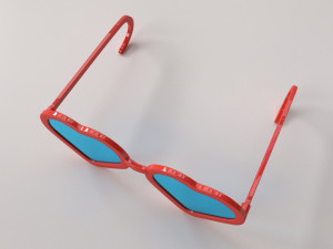 fashion eyeglasses v2 Modelo 3D
