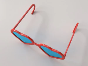 fashion eyeglasses v2 3D Model