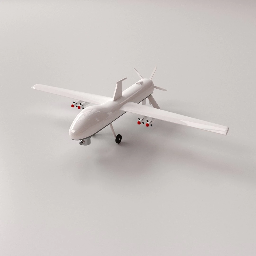 uav v2 3D Model .c4d .max .obj .3ds .fbx .stl .blend 