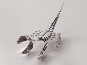 scorpion bot Model 3D