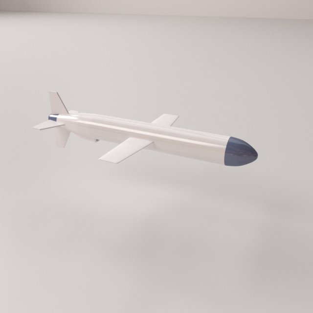 tomahawk cruise missile 3D Model .c4d .max .obj .3ds .fbx .stl .blend 