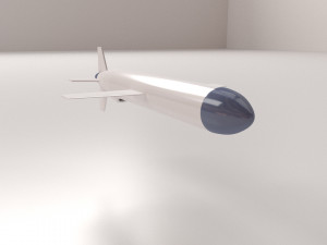 tomahawk cruise missile 3D Model