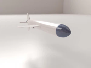 tomahawk cruise missile 3D Model