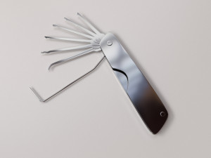 lock pick sets 3D 模型