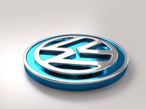 volkswagen logo 3D Model