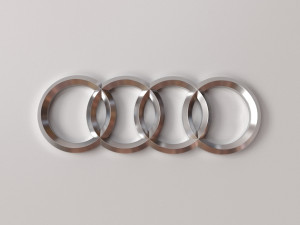 audi emblem 3D 모델