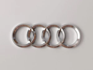 audi emblem 3D Model