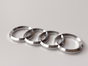 audi emblem Modello 3D