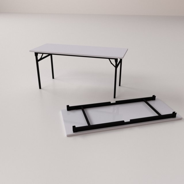 banquet table Modèle 3D .c4d .max .obj .3ds .fbx .stl .blend 